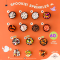 Halloween Sprinkle น้ำตาลตกแต่ง แพคละ 1 แบบ