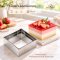 ริงสแตนเลสพับขอบ ขนาด 5 / 6 / 7 นิ้ว 1 ชิ้น / Mousse Ring