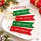 ป้ายห้อย/Tag Christmas คละสีเขียว-แดง 20 ชิ้น พร้อมเชือก