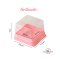 กล่องพลาสติกสีชมพู วาเลนไทน์  20 ใบ