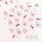 กระดาษรอง/ห่ออาหาร ขนม 25 แผ่น