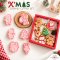 X'mas cookies cutter set เซ็ทพิมพ์กดคุ้กกี้ 6 ชิ้น