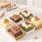 Snack box กล่องสแน็คบ็อค ฝาสูง 10 ใบ ไม่รวมสติกเกอร์