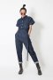 จั๊มสูทยีนส์  New B3 Denim Jumpsuit  by WLS