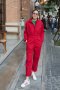 จั๊มสูทสไตล์ช่างฟิต  Red Power Mechanic Jumpsuit  