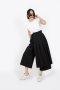 กางเกงคูลอต  กางเกง Culottes กับกระโปรงพลีท กางเกงกระโปรงทรงญี่ปุ่น