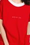 Move On Basic Poket Dress by WLS (White & Red)