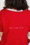 Move On Basic Poket Dress by WLS (White & Red)