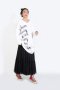เดรสผ้าคอตตอนทรงโอเวอร์ไซส์ Oversized Pocket Mini Dress (ฺWhite)