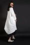 เดรสปกเชิ๊ตทรงโอเวอร์ไซส์ Oversized Double Collar Shirt Dress (ฺWhite)