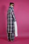 DOUBLE COLLAR PLAID DRESS & UNCLE PANTS SET by WLS เดรสลายตารางปกดับเบิ้ลเชิ๊ต กับกางเกงทรง 40's