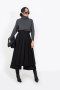 กางเกงคูลอต  กางเกง Culottes กับกระโปรงพลีท กางเกงกระโปรงทรงญี่ปุ่น