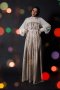 ปาร์ตี้แม็กซี่เดรส  Oversized Silk Satin Party Maxi Dress Limited by WLS