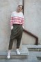 กางเกงฮาเร็มทรง Unisex Dapper Harem Pants (Green Army) 