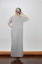 Move On Basic Poket Dress by WLS  (New Gray) 