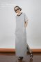 Move On Basic Poket Dress by WLS  (New Gray) 