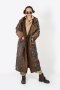 เสื้อโค้ทเฟอร์สไตล์ชนเผ่า Tribal Fur Hood Overcoat by WLS LIMITED EDITION
