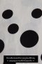 เดรสโอเวอร์ไซส์ ลายพิมพ์ polka Dot สีขาว 