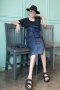 Denim Pencil Skirt