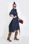 เดรสยีนส์ เดรสโค้ททรงเท่ เดนิมเดรส Oversized Denim Dress