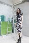 สตรีทแฟชั่น Letter Oversized Dress by WLS