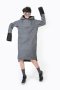 สตรีทแฟชั่น Comfy Oversized Hoodie Dress (Wool) by WLS