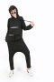 สตรีทแฟชั่น Sport Hoodie and Harem Set by WLS