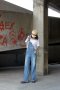 สตรีทแฟชั่น ชุดเอี๊ยมเดนิมขายาว แบรนด์ “OPT JEANS”