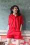 สตรีทแฟชั่น Super Oversized Sport Playsuit by WLS