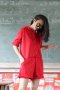 สตรีทแฟชั่น Super Oversized Sport Playsuit by WLS