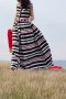 สตรีทแฟชั่น  R&B Stripes Maxi Shirt Dress by WLS