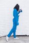 สตรีทแฟชั่น  Fresh Blue Oversized Jumpsuit by WLS