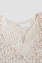 สตรีทแฟชั่น  Knitting Lace Super Oversized Maxi Dress by WLS