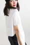 สตรีทแฟชั่น  Classic White Top Crop  by WLS