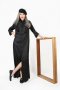 สตรีทแฟชั่น  Black Nominal Victorian Maxi Dress by WLS