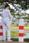 สตรีทแฟชั่น  Pharrell Mechanic Striped Jumpsuit by WLS