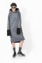 สตรีทแฟชั่น Comfy Oversized Hoodie Dress (Wool) by WLS