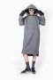 สตรีทแฟชั่น Comfy Oversized Hoodie Dress (Wool) by WLS