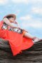  Orange Flirt Me Maxi Dress by WLS 