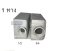 บล็อกเหล็กลอฟท์ FS BOX บล็อคลอยเหล็ก 2X4 , 4X4  ( 1ทางตรง )
