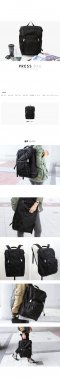 กระเป๋า Backpack/Backpack/School Bag/Women s Backpack สีดำ
