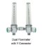 Flowmeter with Humidifier/Nebulizers FM197A-15L-XX