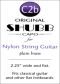 Shubb Original Capo for Nylon String Guitar - C2B Plain Brass