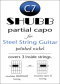 Shubb 3-String Partial Capo - C7