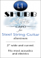 Shubb Lite Capo for Steel String Guitar - L1 Gold