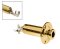 End pin jack No.2, Gold