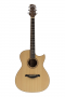 Herman Acoustic Guitar Model 500 GA Solid Top AA Spruce / Mahogany