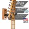 String Swing Guitar Hanger for Acoustic & Electric Guitars | CC01K - Cherry