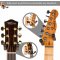 String Swing Hanger for Acoustic & Electric Guitars | CC01K - Oak