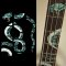TWISTED SNAKE Inlay Sticker for Bass